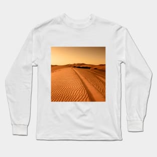 SCENERY 17 - Desert Red Sand Dune Landscape Long Sleeve T-Shirt